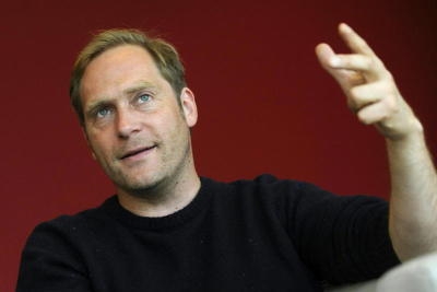A picture made available on 05 October 2015 of German musician and Thees Uhlmann during an interview with the Austria Presse Agentur (APA) in Vienna, Austria, 30 September 2015.