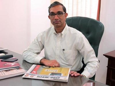 Sanjay Gupta, Herausgeber der Hindi-Zeitung „Dainik Jagran“.
