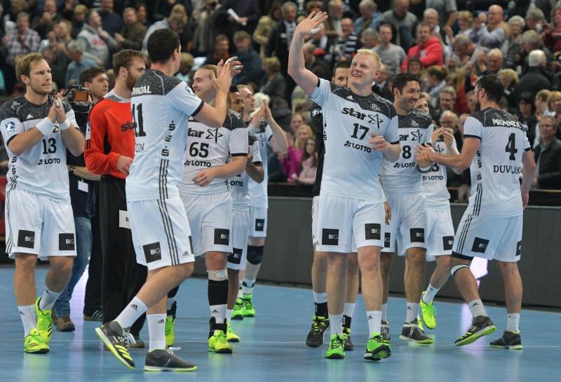 <p>Handball: Bundesliga, THW Kiel - SG Flensburg-Handewitt, 11. Spieltag am 13.11.2016 in der Sparkassen-Arena in Kiel</p>