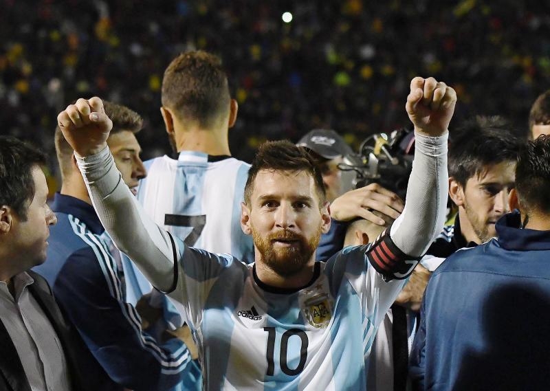 <p>Lionel Messi from Argentina</p>