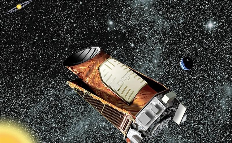 <p>Seit 2009 unterwegs Weltraumteleskop Kepler.</p>