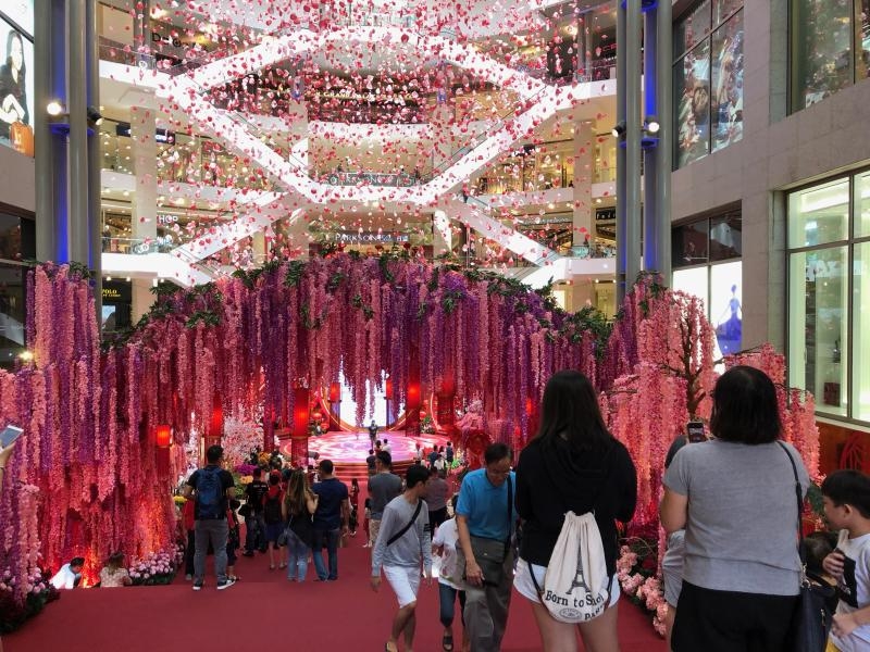 <p>Pavilions Chinese New Year right in the middle of the Pavillions </p>