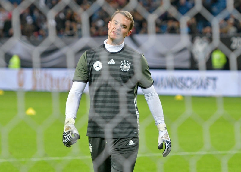 <p>Fußball: WM-Qualifikation, Deutschland - Tschechien, Europa, Gruppenphase, Gruppe C,</p>