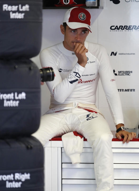 <p>Charles Leclerc aus Monaco von Team Sauber</p>