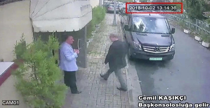 <p>Dieses Videostandbild der türkischen Zeitung Hurriyet.</p>