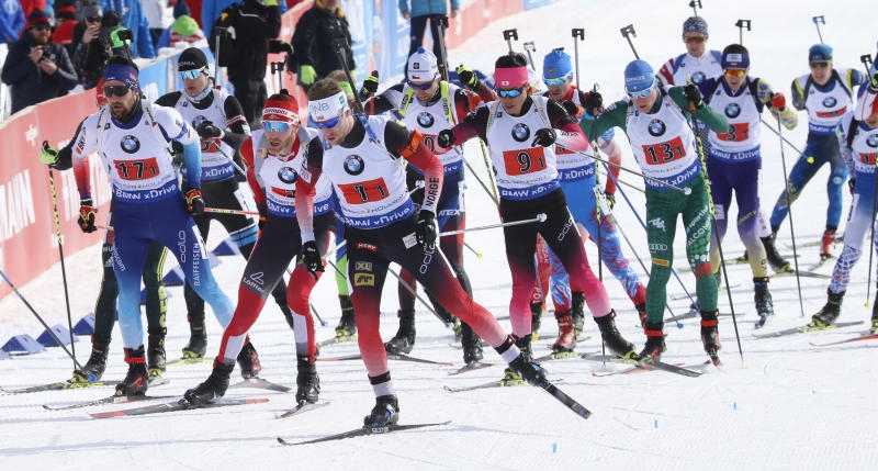 <p>17.02.2019, USA, Midway: Biathlon: Weltcup, Einzel-Staffel, Mixed: </p>